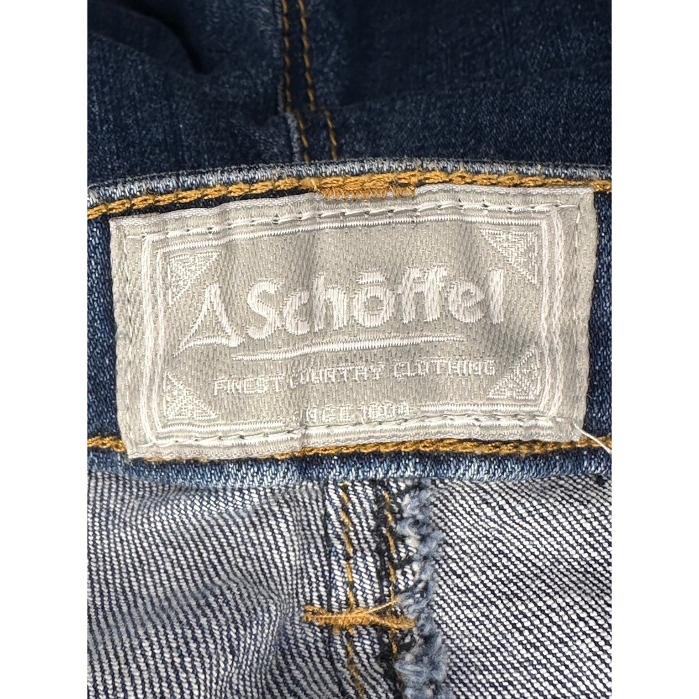 Schöffel‎ Denim Jeans Slim Fit Dark Wash Casual Everyday Women's sz 10 - Picture 8 of 10